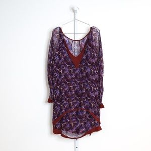 Nina Ricci Tops - Nina Ricci Silk Suede Blouse Nina Ricci Tops - Nina Ricci Silk Suede Blouse